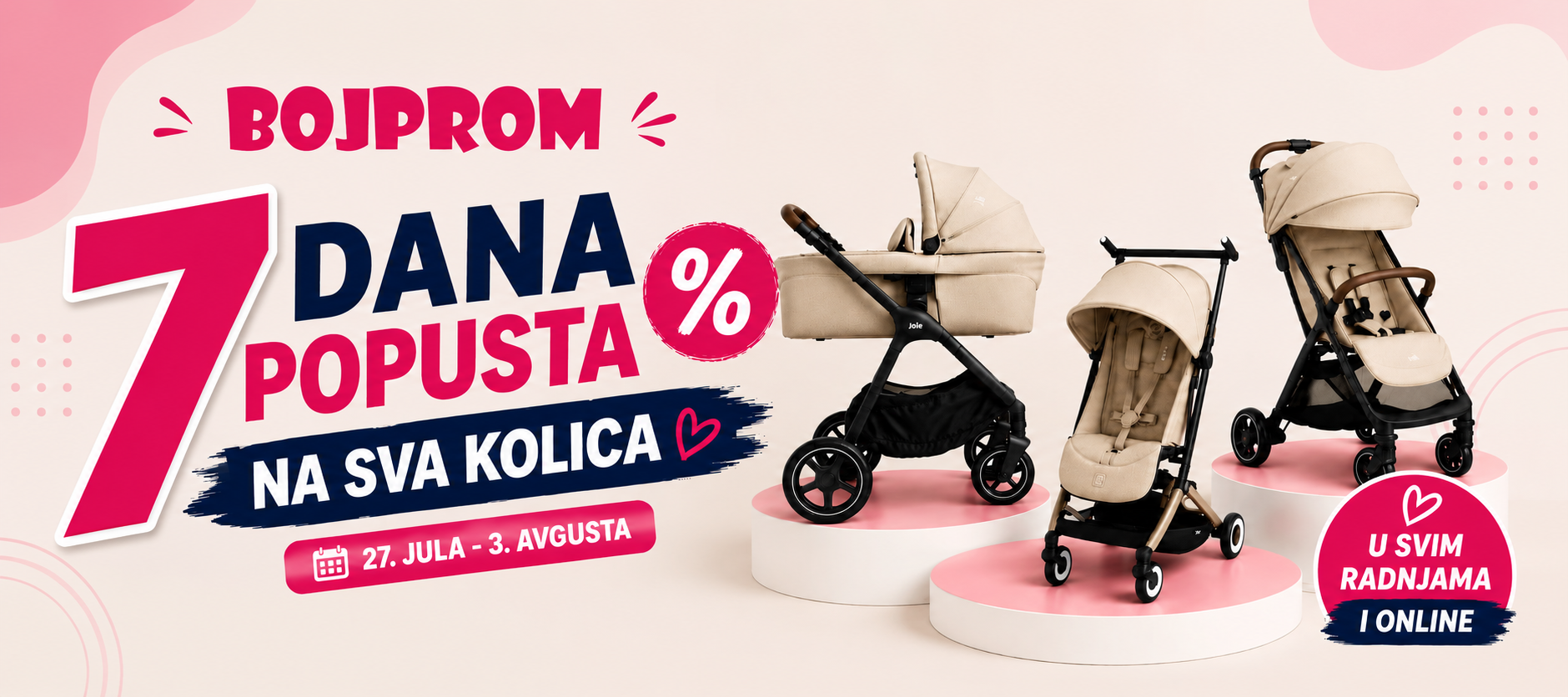 7 DANA POPUSTA NA SVA KOLICA