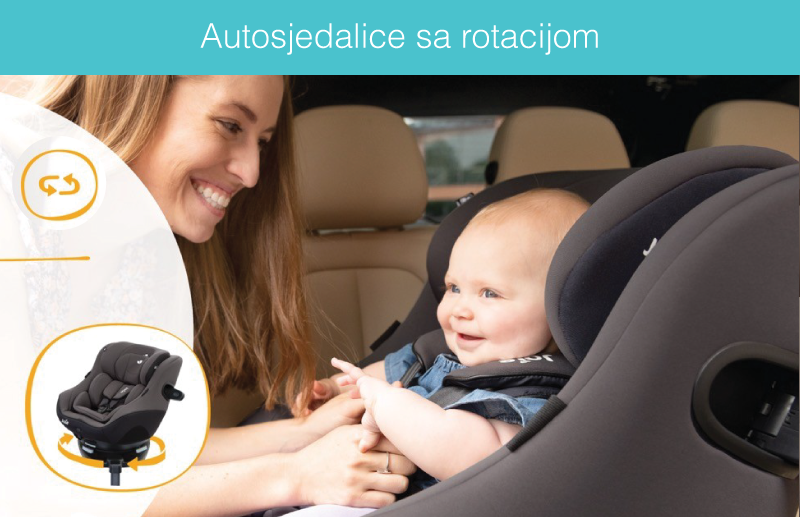 Autosjedalice sa rotacijom