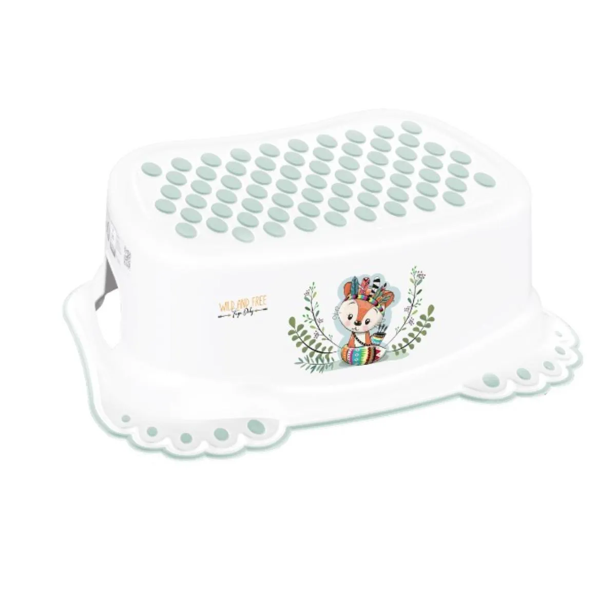 CHIPOLINO PLATFORMA WILD&FREE WHITE/GREEN LITTLE FOX PZS020WF01LF 