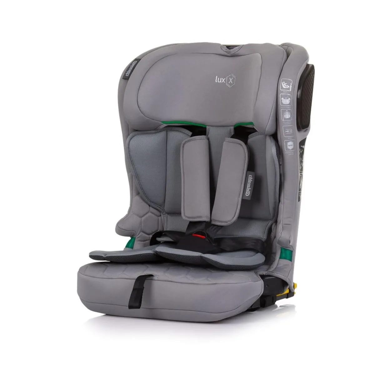 CHIPOLINO AUTOSJEDALICA ISOFIX LUX X GRANITE STKLX0242GN