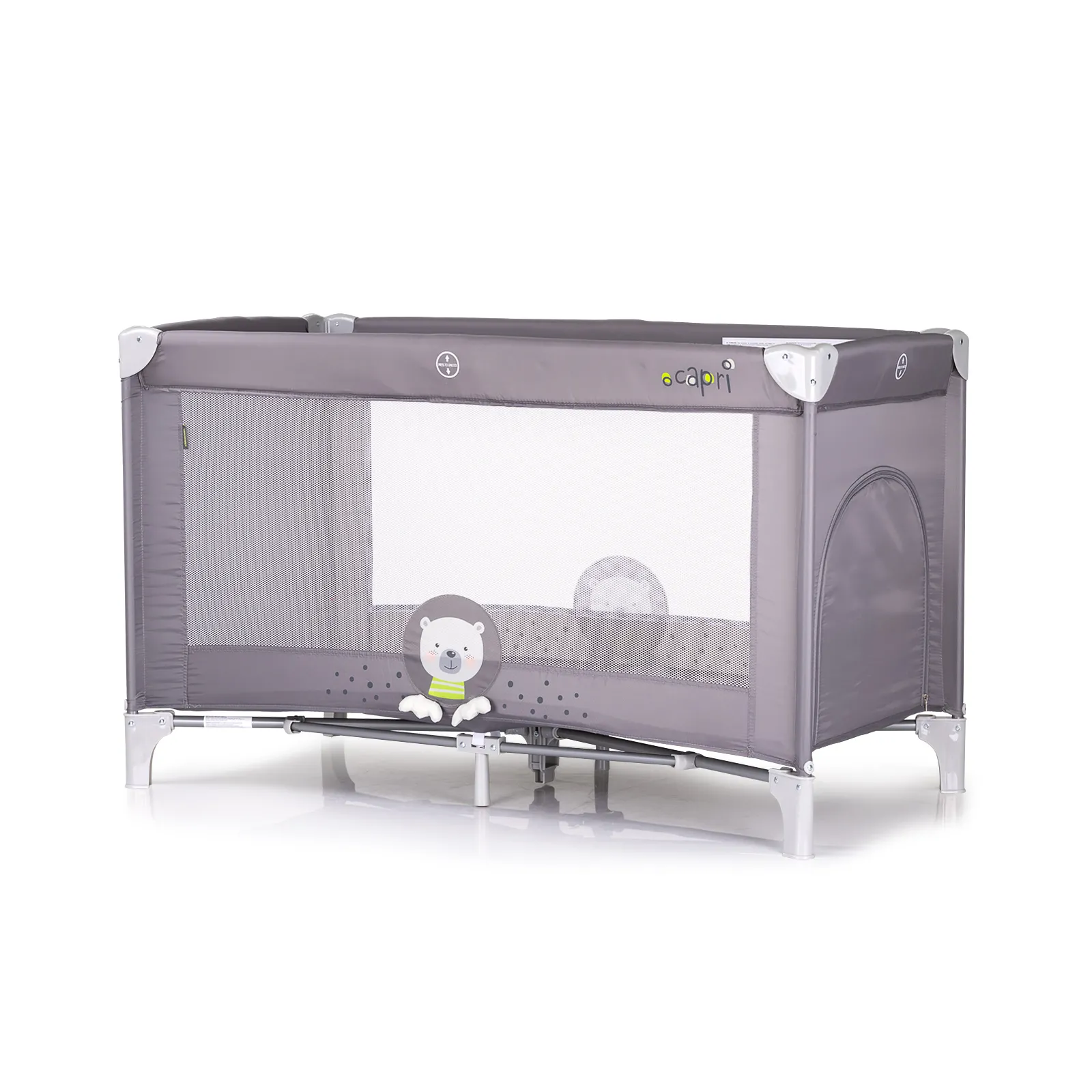 CHIPOLINO VIKEND KREVET CAPRI BEAR GREY KOSIK2501BE