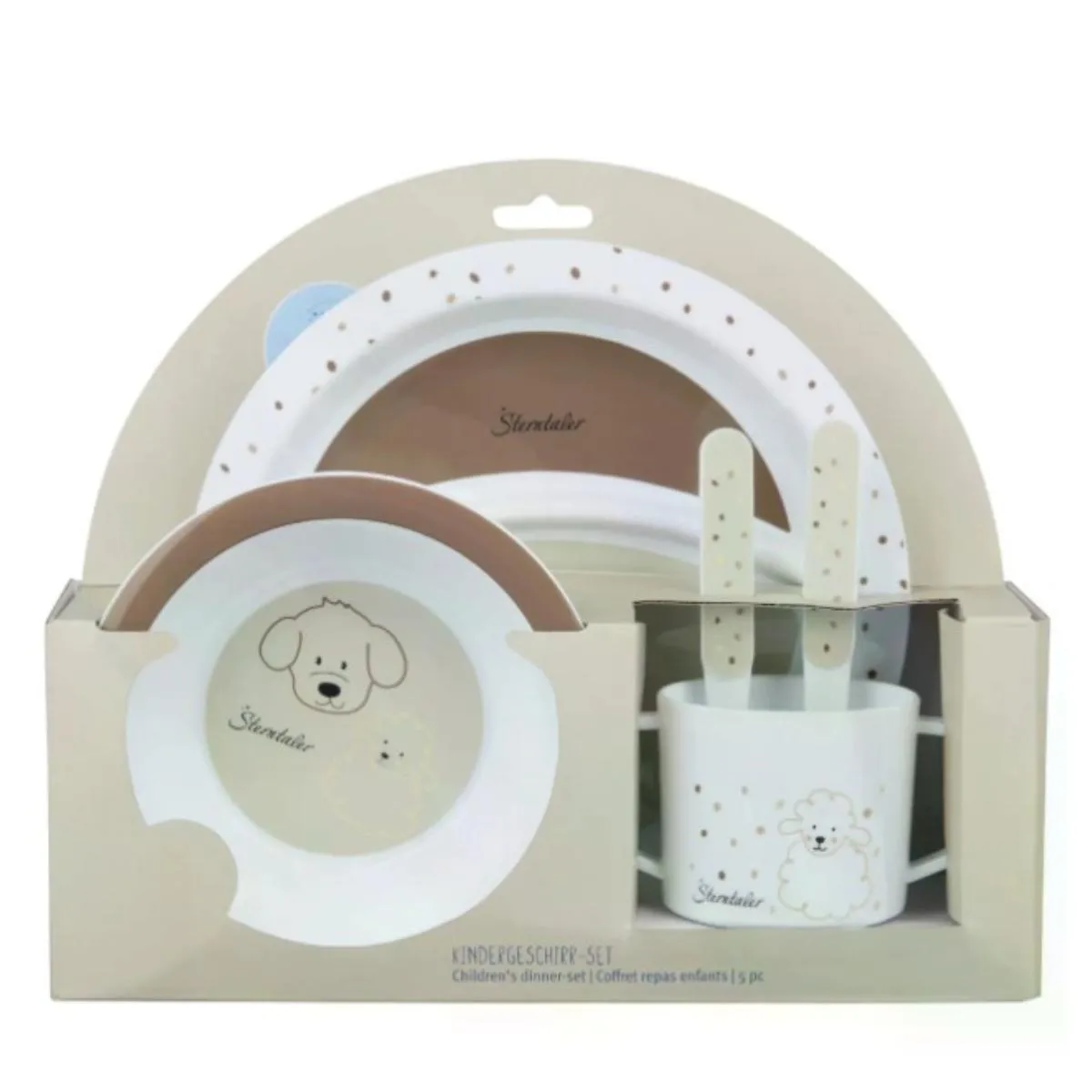 STERNTALER SET ZA HRANU FARM BEIGE 000935 6802450 