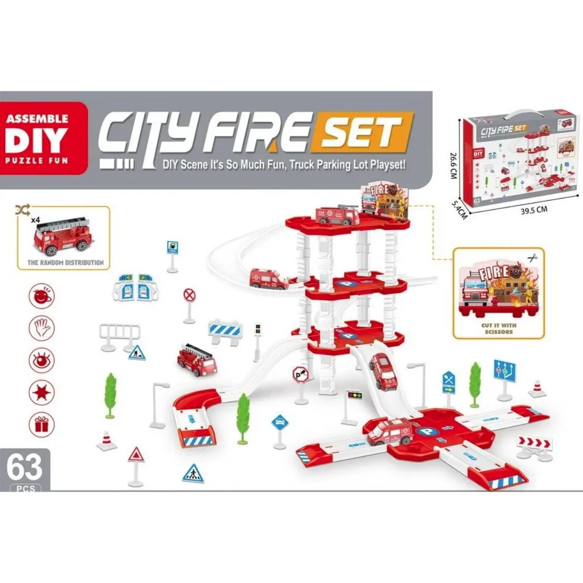 CROCO_TOYS GARAZA SET TFJ24498