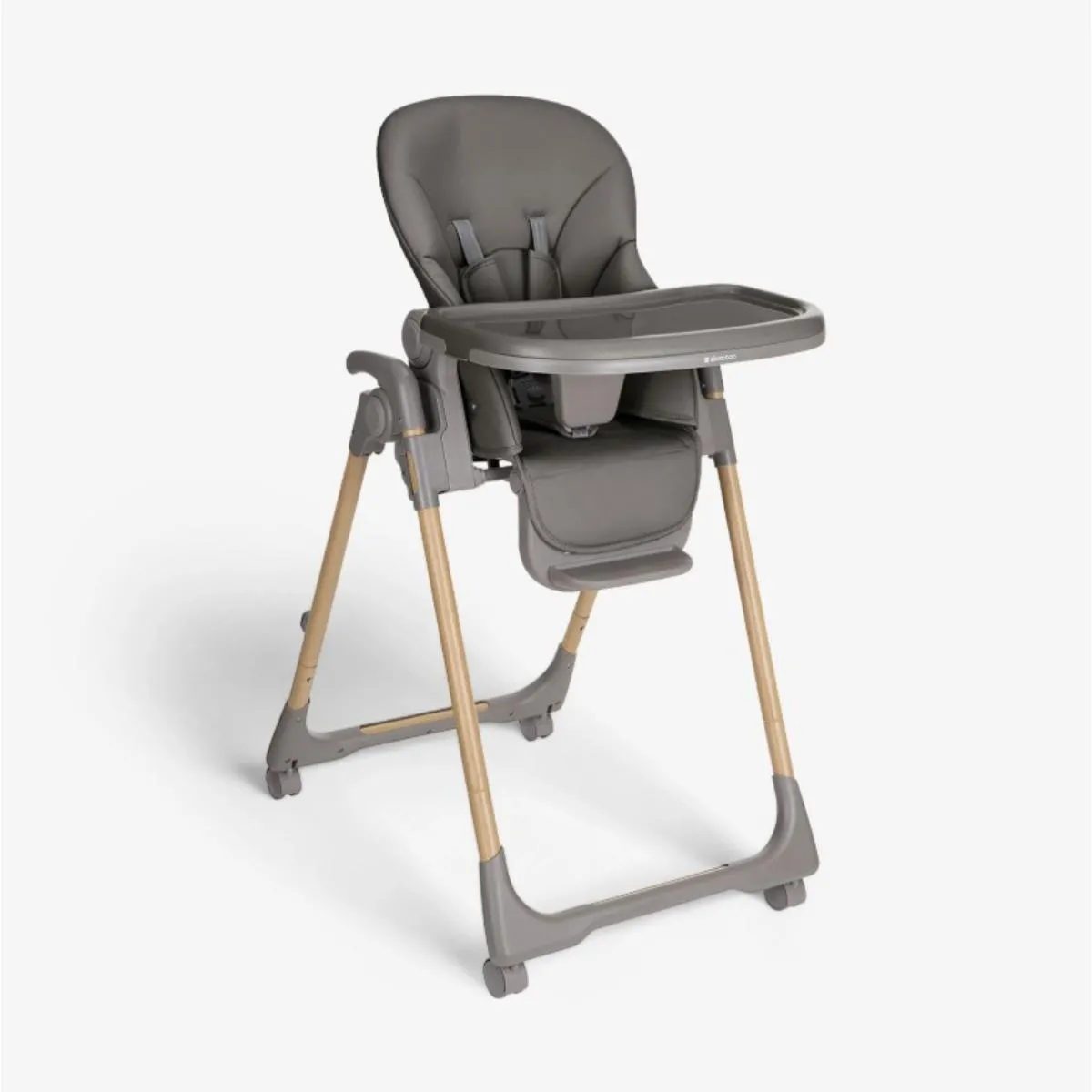 KIKKA BOO STOLICA ZA HRANJENJE OLIVE DARK GREY 31004010180