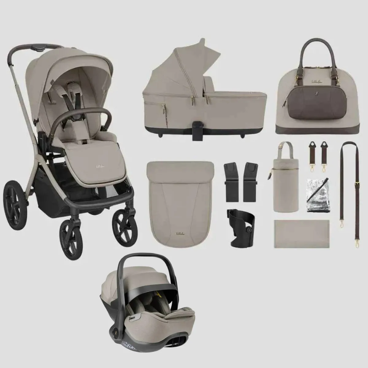 KIKKA BOO KOLICA GOYA PLATINUM CHAMPAGNE 31001020169 