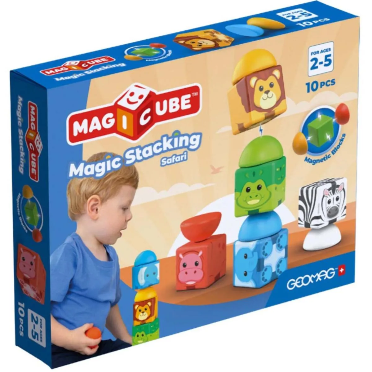 GEOMAG MAGICUBE KOCKE SLAGANJE SAFARI 10 305