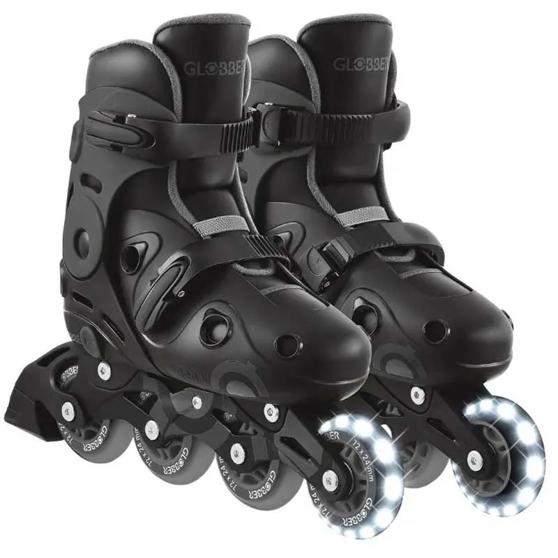 GLOBBER ROLERI GO SKATE T34-37 BLK GREY ROGB0000785-120