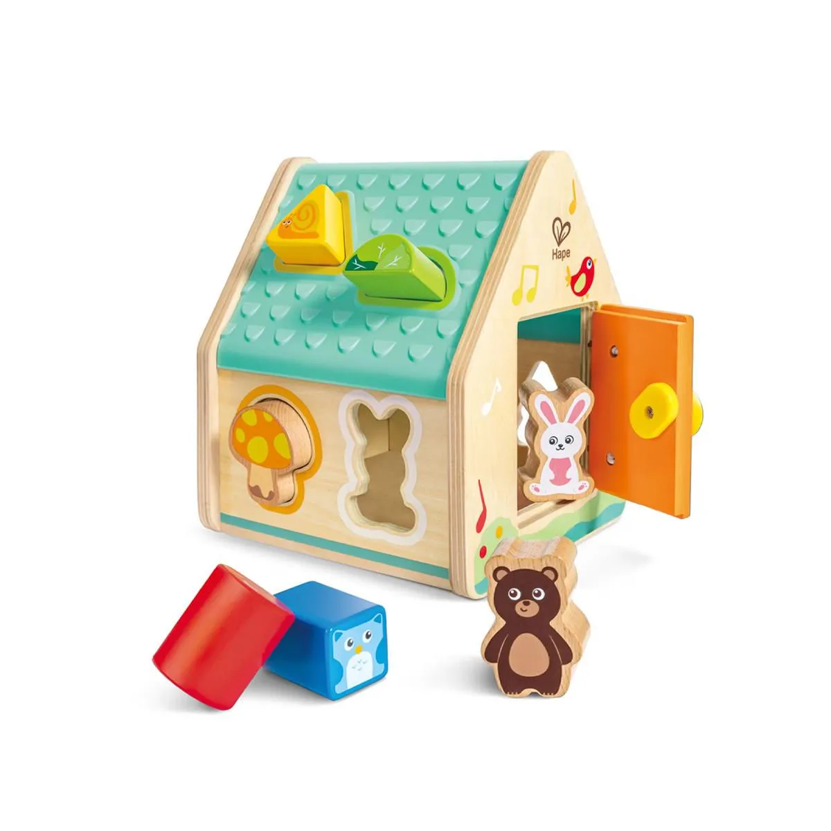 HAPE DRVENA KUCICA SORTER OBLIKA E0515
