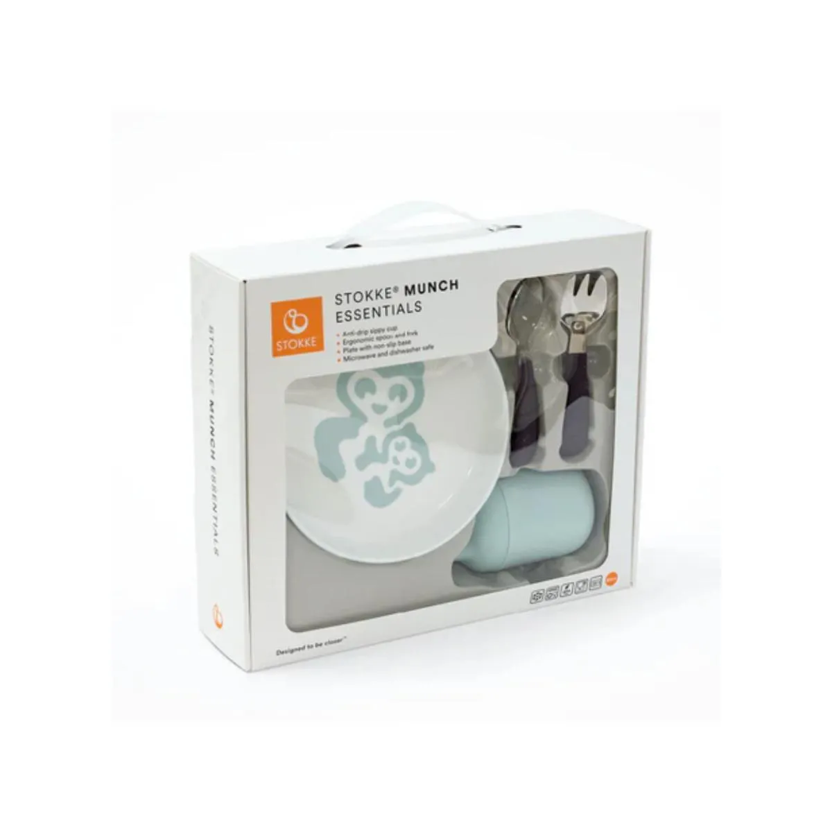 STOKKE SET ZA HRANJENJE SOFT MINT 529801