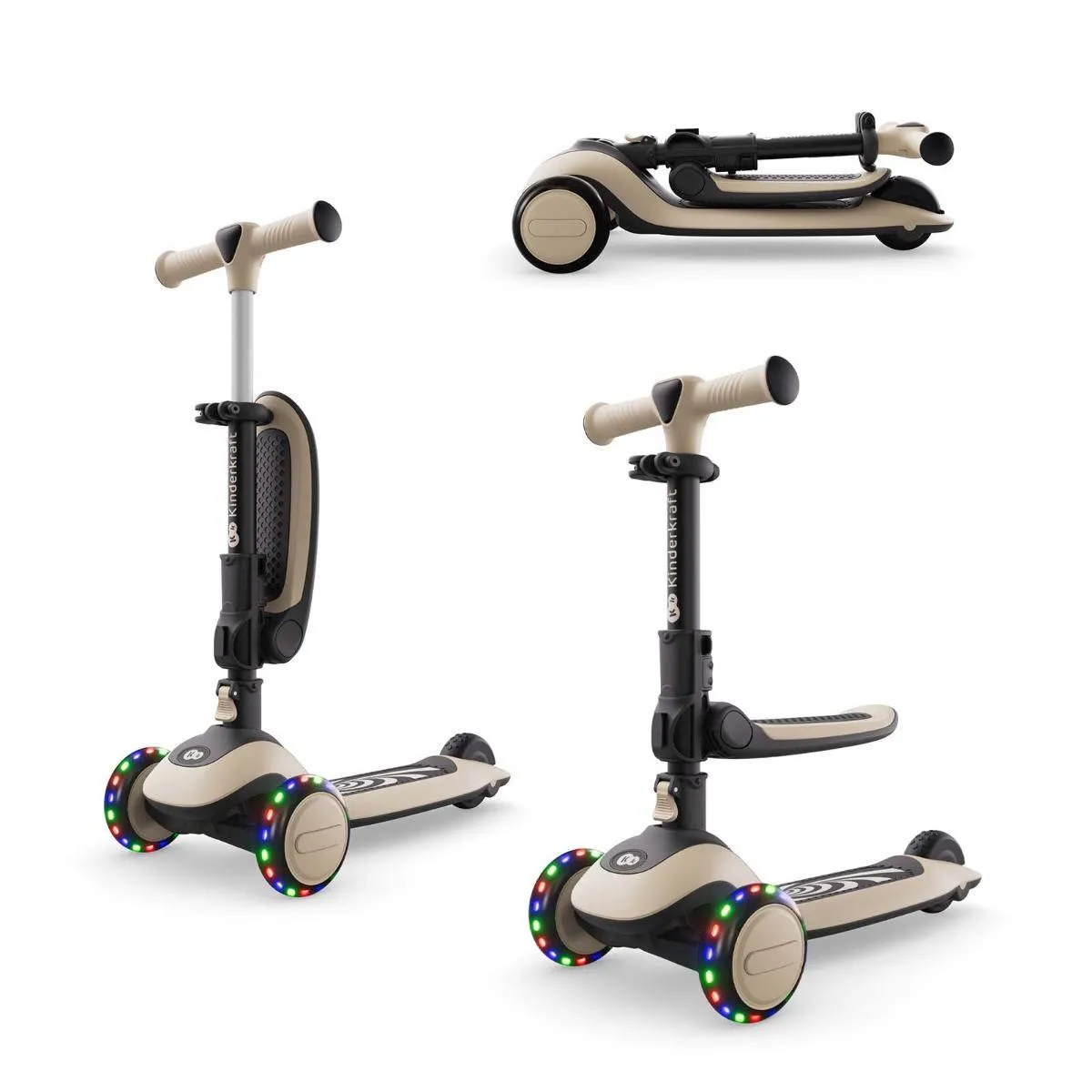 KINDERKRAFT TROTINET 2U1 HALLEY 2 WHITE 54412 