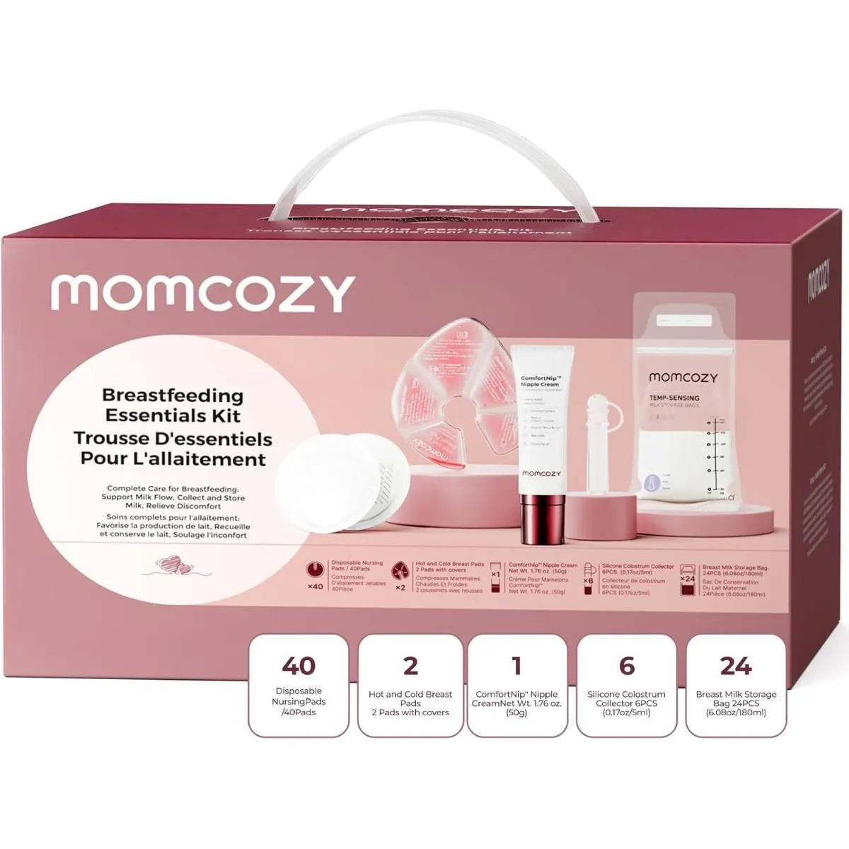 MOMCOZY KOMPLET ZA DOJENJE I POSTPORADJAJNU NJEGU CK022-NA71000N00101-A CK022