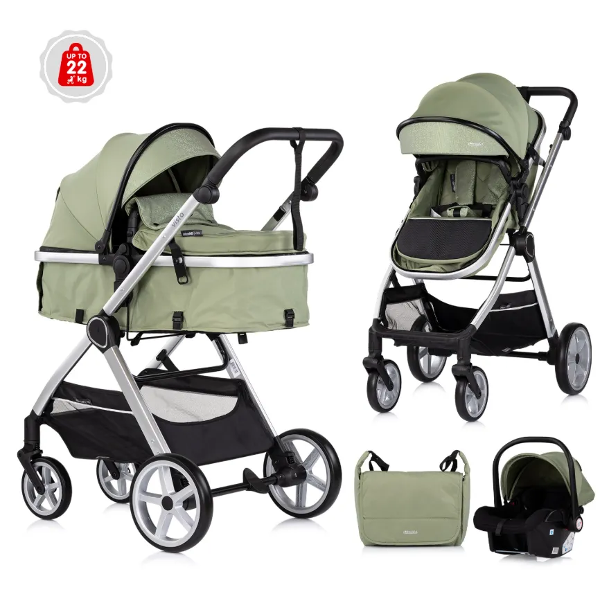 CHIPOLINO KOLICA VISTA 3U1 BASIL