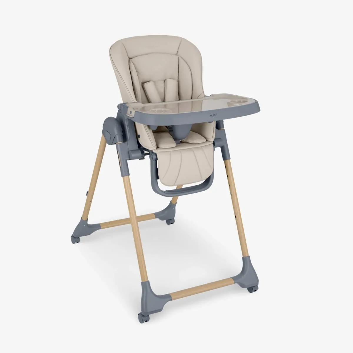 KIKKA BOO STOLICA ZA HRANJENJE OLIVE 2 BEIGE 31004010209 