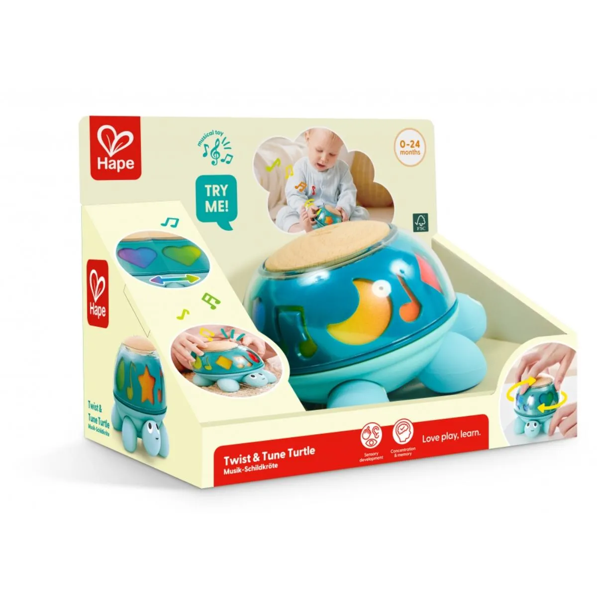 HAPE OKRENI I ZASVIRAJ TURTLE H0140
