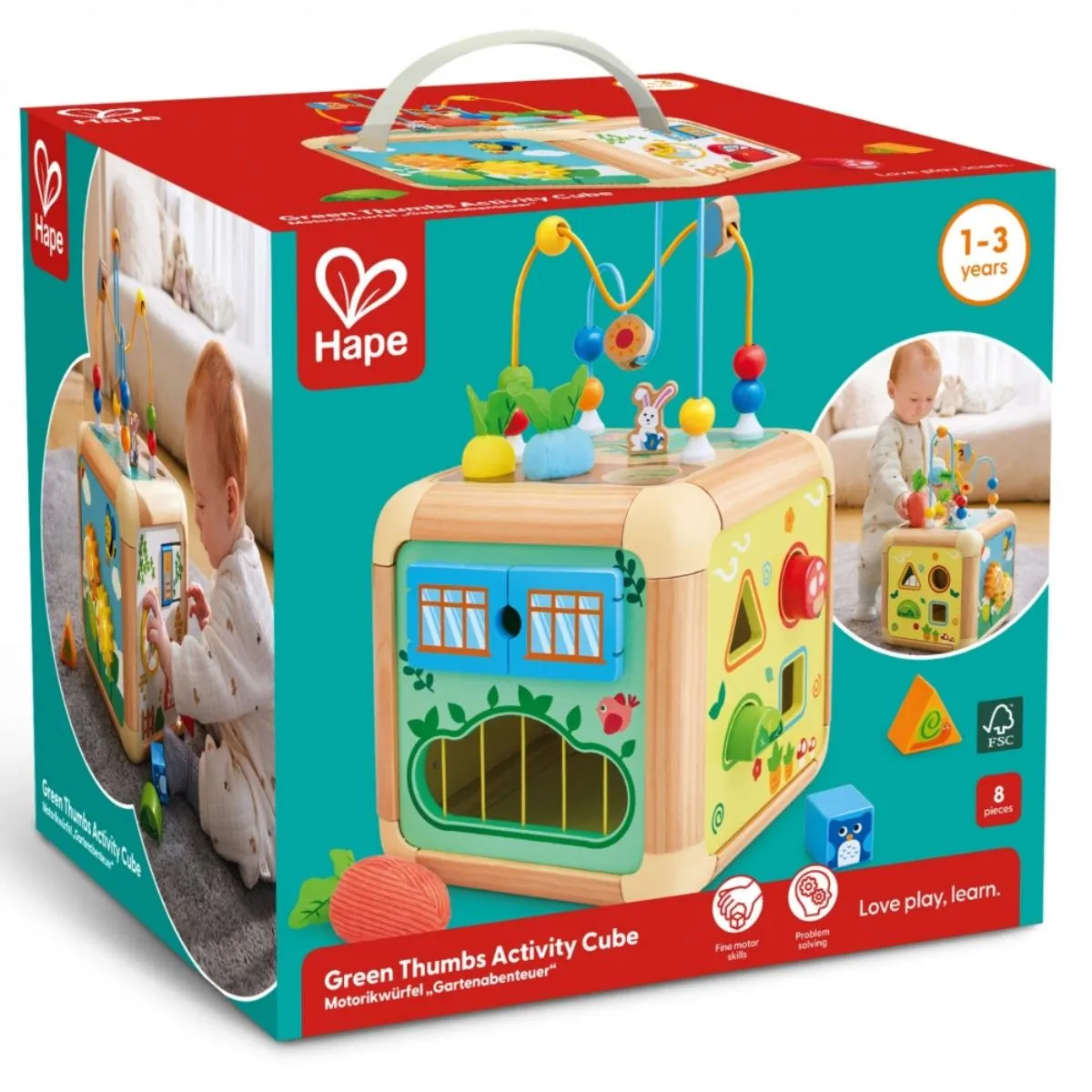 CANAL TOYS DIDAKTICKA KOCKA CARROT H0527 