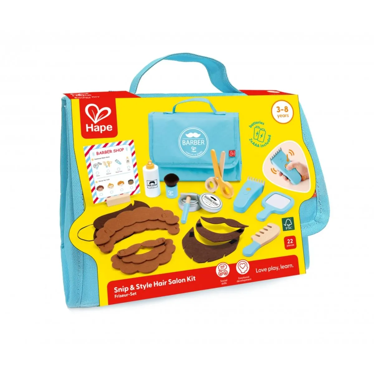 HAPE FRIZERSKI SALON SET SNIP&STYLE H3226
