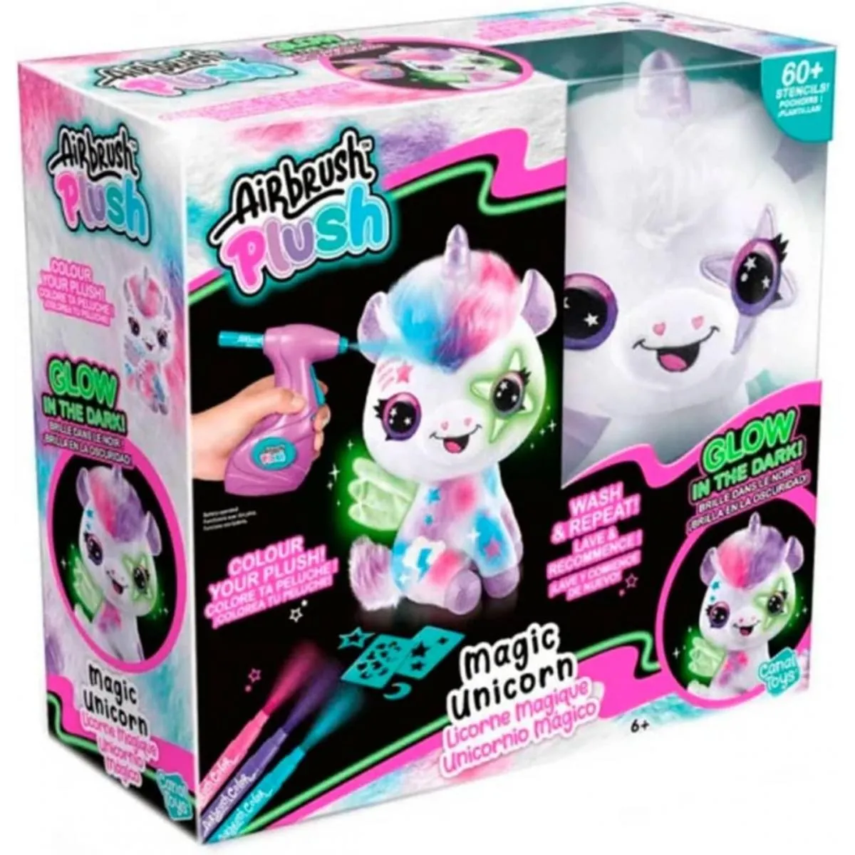 HAPE SVJETLECA IGRACKA AIRBRUSH PLUSH CTOFG274