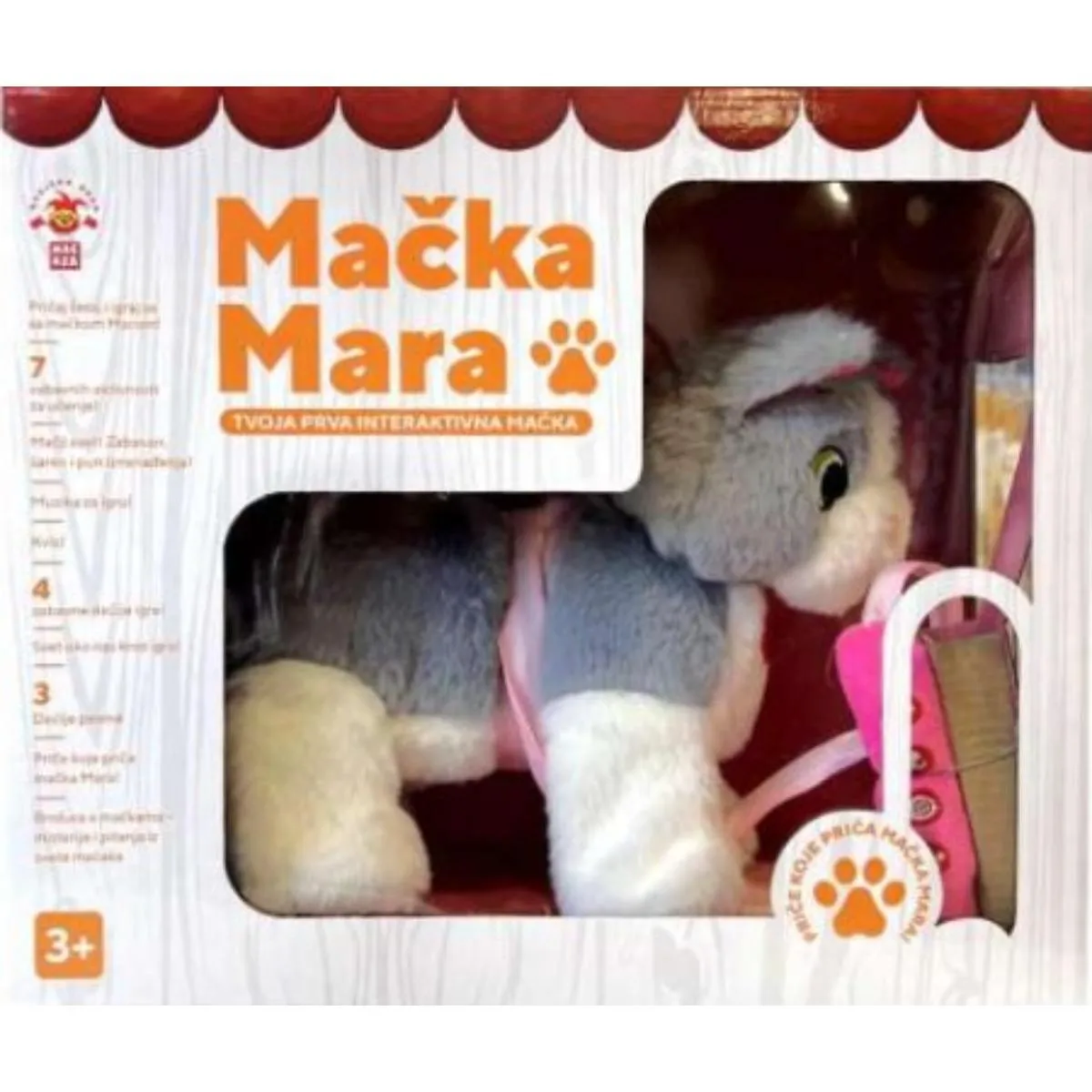 CROCO_TOYS PLISANA MACKA SR MARA 54821 874179 