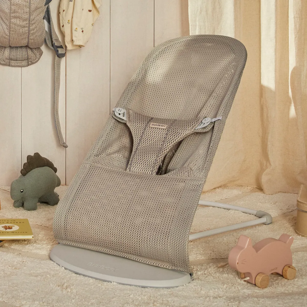 BABYBJORN NJANJALICA GRAY BEIGE 006102 