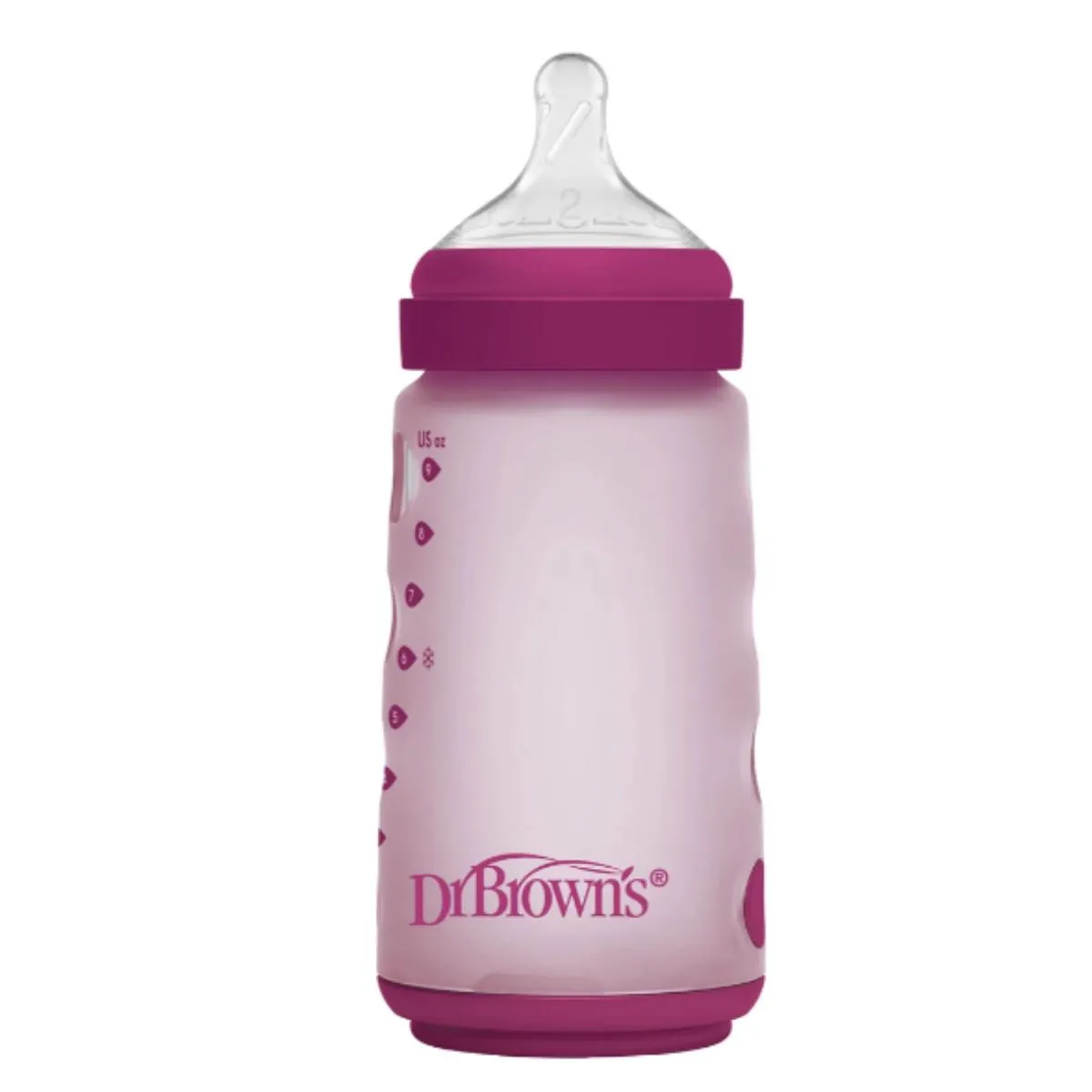 DR BROWNS SILIKONSKA WIDE NECK FLASICA 270ML WB91050 