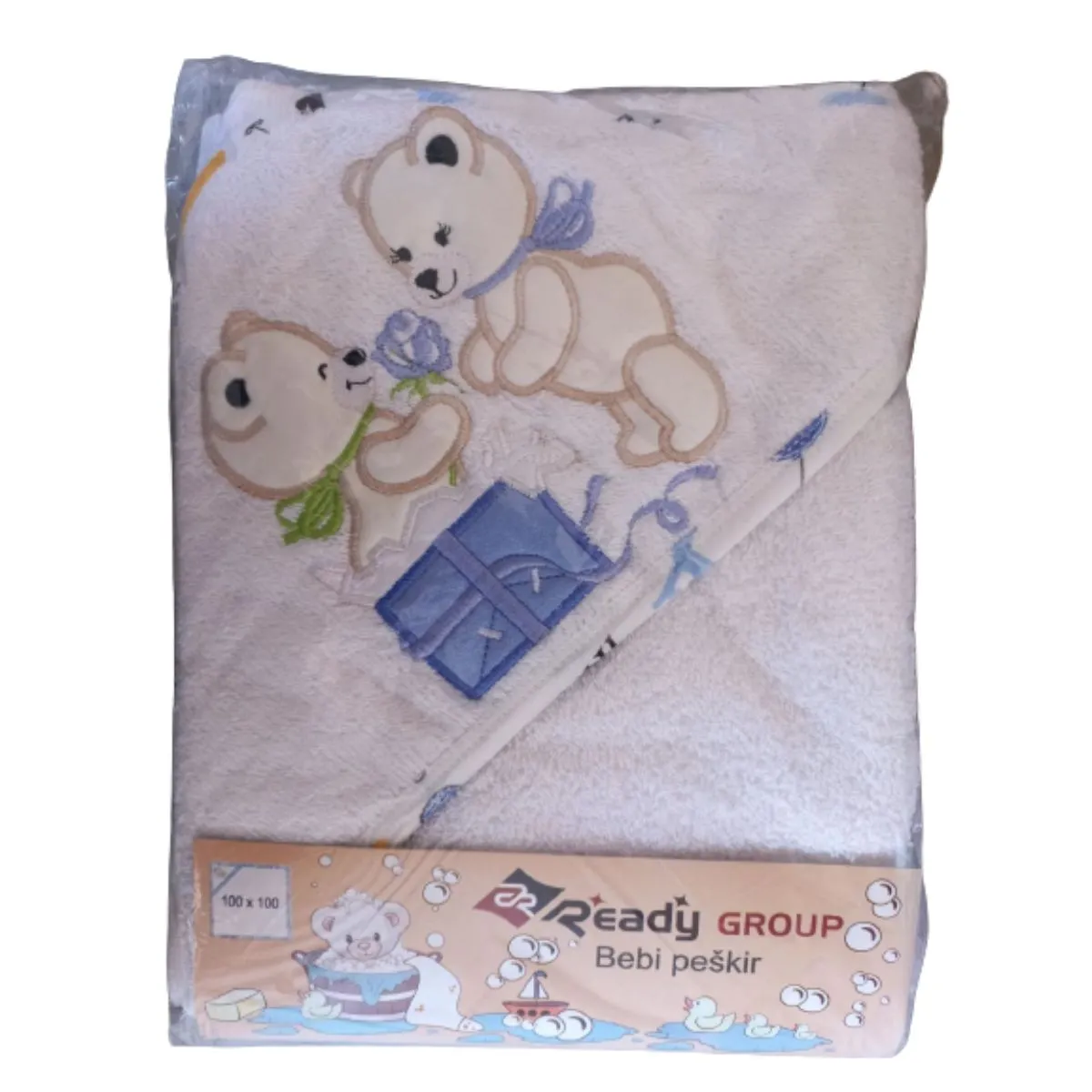 READY GROUP PESKIR SA KAPULJACOM 100X100