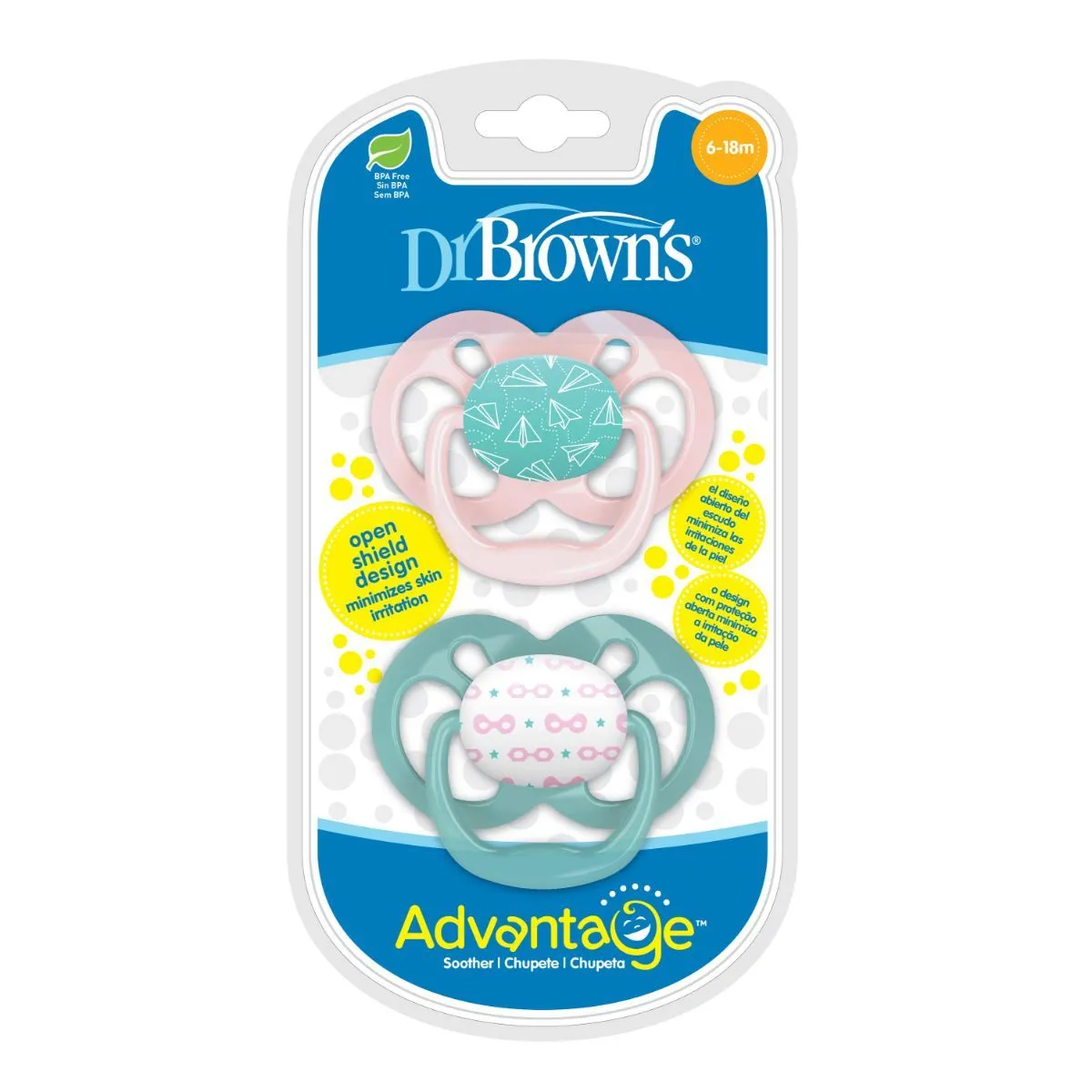 DR BROWNS SILIKONSKA ADVANTAGE CUCLA VEL.2 6-18 PA22001