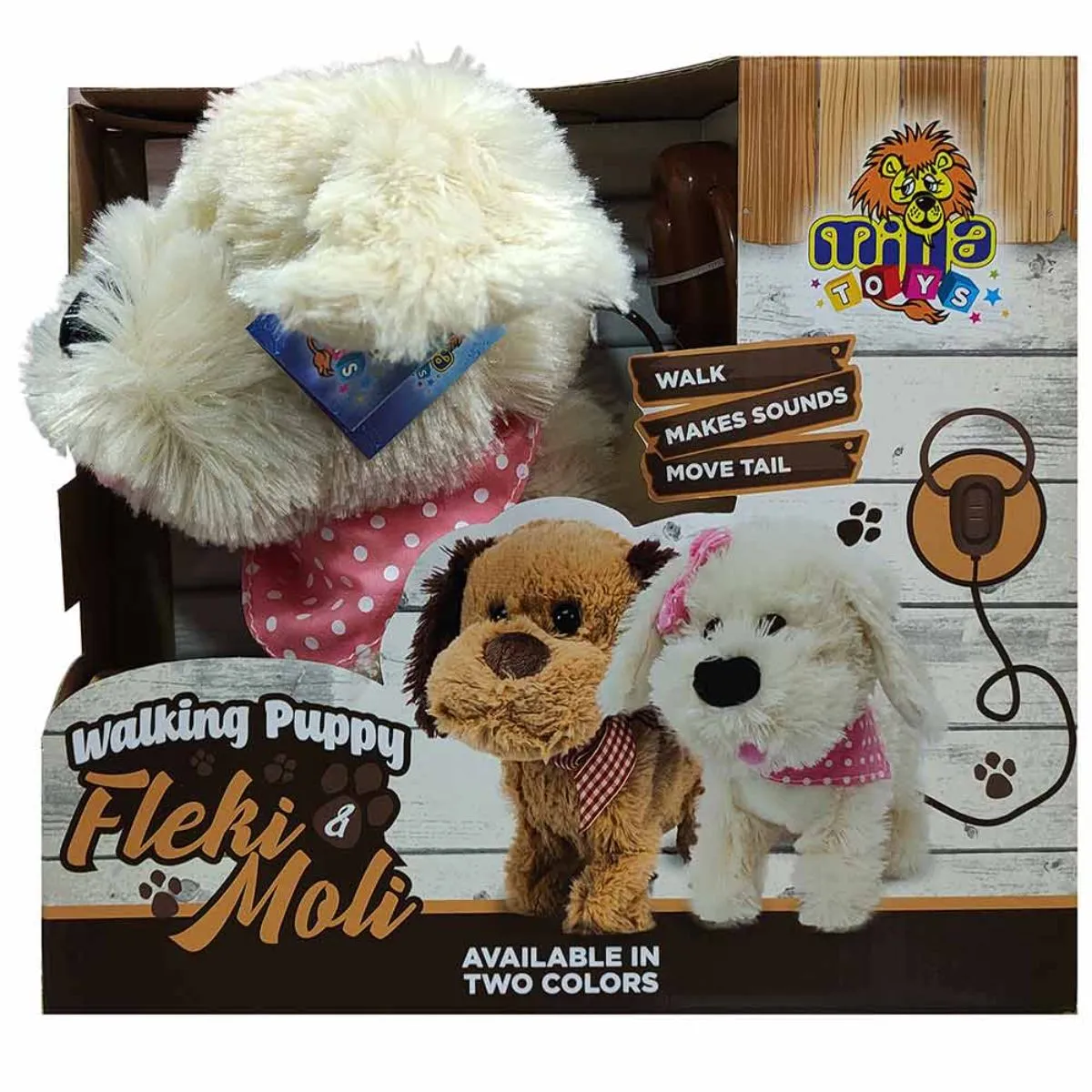 MILLA TOYS PLISANI PAS FLEKI 