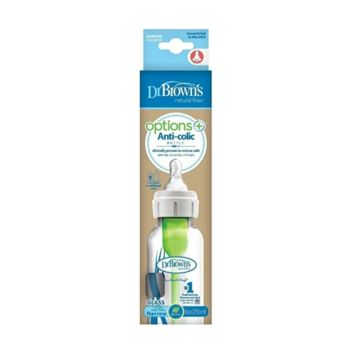 DR BROWNS STAKLENA STANDARD FLASICA 250ML SB81003 