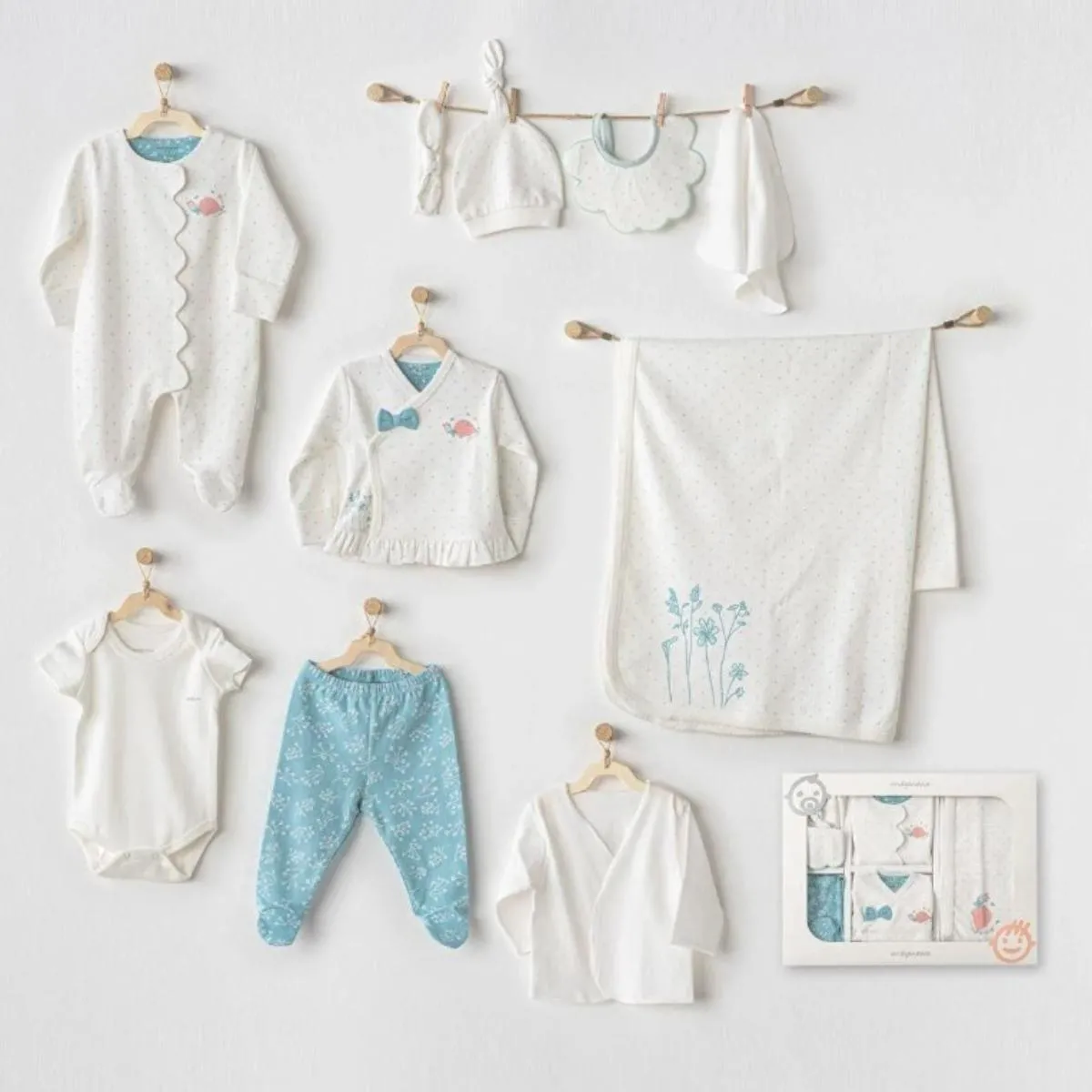ANDYWAWA BEBI SET ZA IZNOSENJE AC23751 LOVE HOLIDAYS 10 DIJELOVA