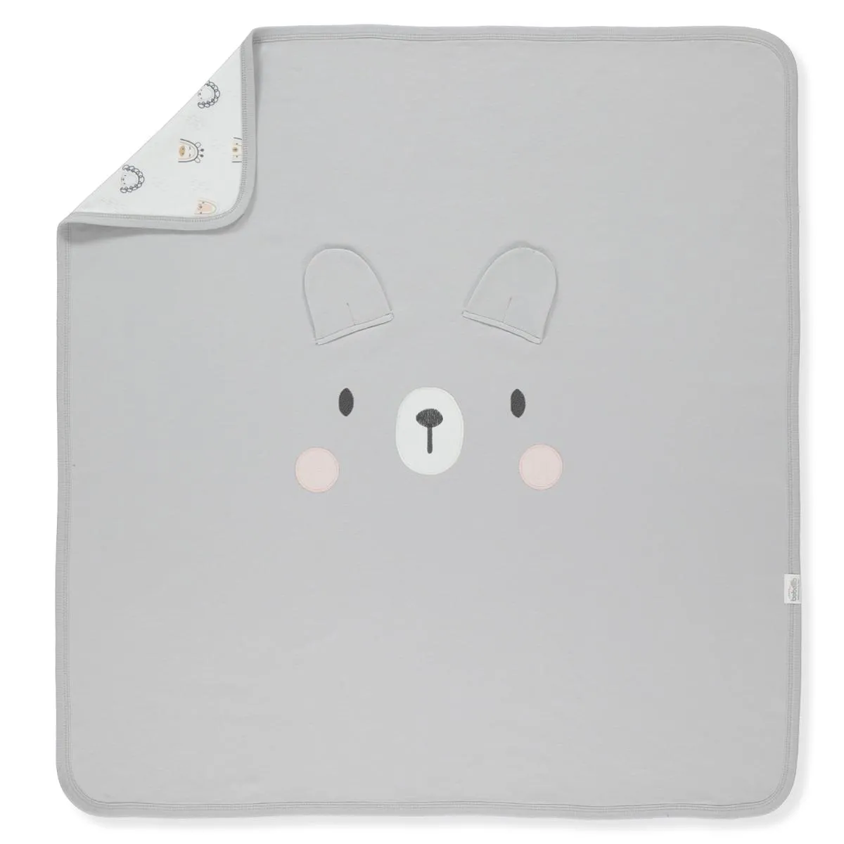 BEBETTO BEBI PREKRIVAC B812 GREY 80X85CM 