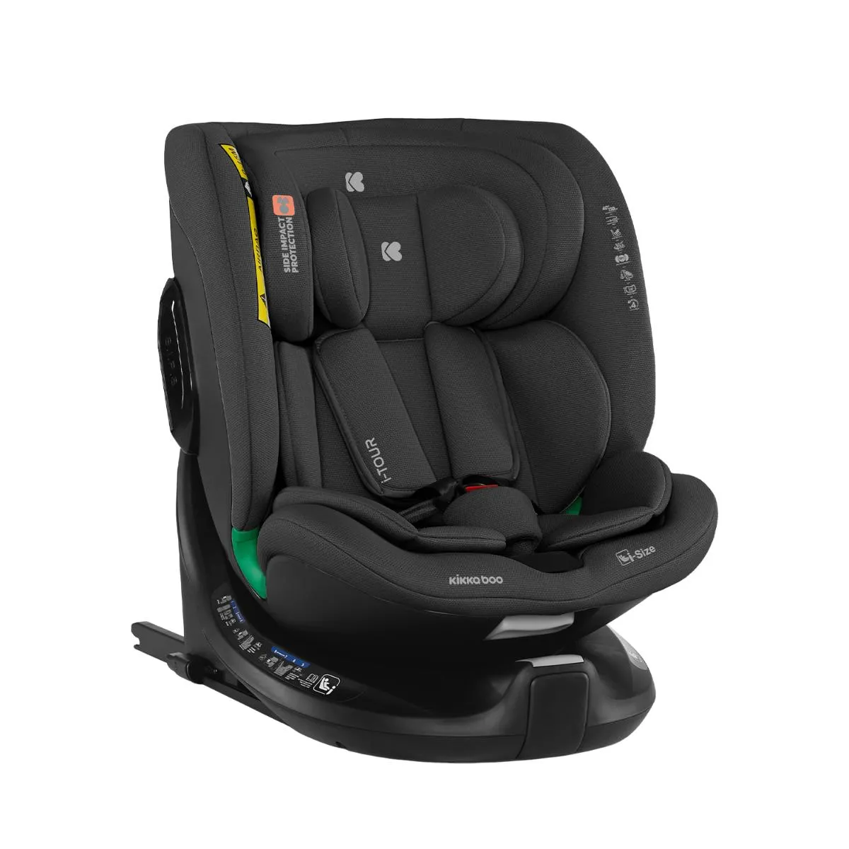 KIKKA BOO AUTOSJEDALICA I-TOUR I-SIZE BLACK 31002100024 