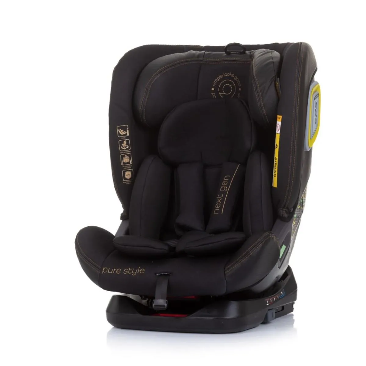 CHIPOLINO AUTO SJEDALICA NEXT GEN EBONY STKNG02301EB