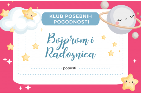 Posebne pogodnosti za članice Radosnice