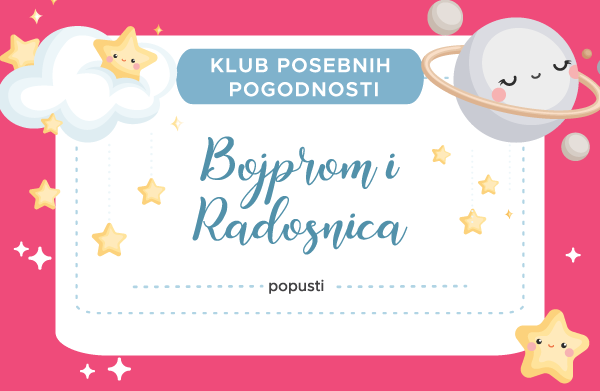 Posebne pogodnosti za članice Radosnice