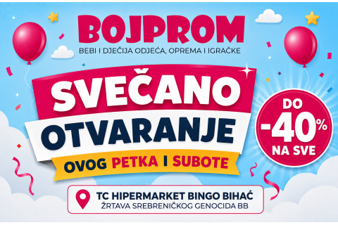 Svečano otvaranje nove Bojprom poslovnice u Bihaću