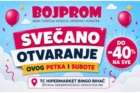 Svečano otvaranje nove Bojprom poslovnice u Bihaću