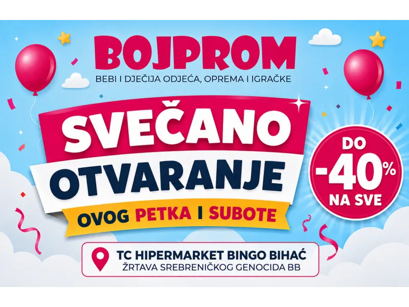 Svečano otvaranje nove Bojprom poslovnice u Bihaću