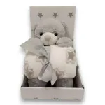 INFUNBEBE SET IGRACKA SA DEKOM BEAR 20TB0159 GREY 
