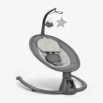 KIKKA BOO EL.LJULJA TWIDDLE GREY 2024 31005010077 