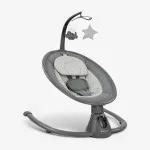 KIKKA BOO EL.LJULJA TWIDDLE GREY 2024 31005010077 