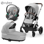 CYBEX KOLICA BALIOS 3U1 STONE GREY SA AUTOSJEDALICOM ATON S2 