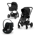 CYBEX KOLICA BALIOS 3U1 MOON BLACK (KOLICA,KORPA ,AUTOSJEDALICA CLOUD G I-SIZE) 
