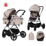 CHIPOLINO KOLICA PEARL LATTE KKPE02603LA I AUTOSJEDALICA PEARL LATTE STKPE0263LA 