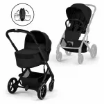 CYBEX KOLICA BALIOS S 2026 BLK + SKLOPIVA KORPA CC B MOON BLACK 526001677 