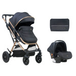 KIKKA BOO KOLICA KAIA BLACK 31001010201 