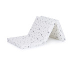 CHIPOLINO PREKLOPIVI DUSEK 60/120/6 WHITE/GREY STARS MAT02201WHGR 