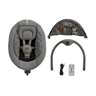 KINDERKRAFT NJANJALICA LUMI 2 DARK GREY 43213 