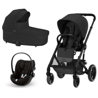CYBEX KOLICA BALIOS 3U1 MOON BLACK (KOLICA,KORPA ,AUTOSJEDALICA CLOUD G I-SIZE) 
