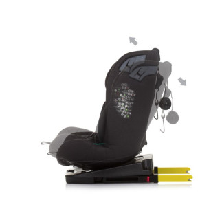 CHIPOLINO AUTOSJEDALICA X FACTOR I-SIZE 40-150CM ISOFIX 360 OBSIDIAN STKXF0241OB 
