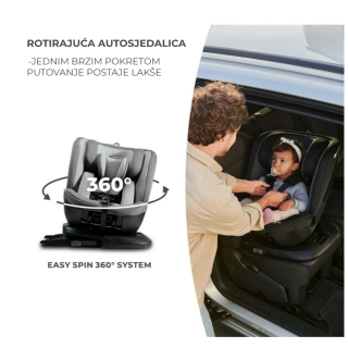 KINDERKRAFT AUTOSJEDALICA XPEDITION 2 I-SIZE GREY 40743 